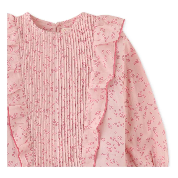 Blouse à Volants | Rose pâle- Image produit n°1