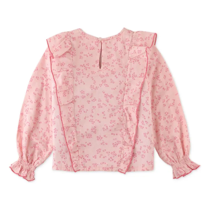 Blouse à Volants | Rose pâle- Image produit n°3