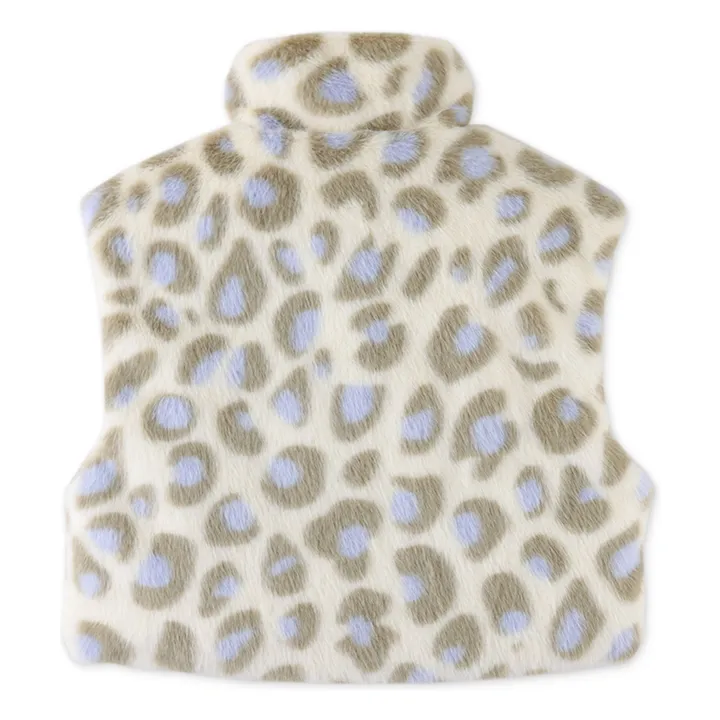 Chaleco sin mangas de leopardo | Crudo- Imagen del producto n°5