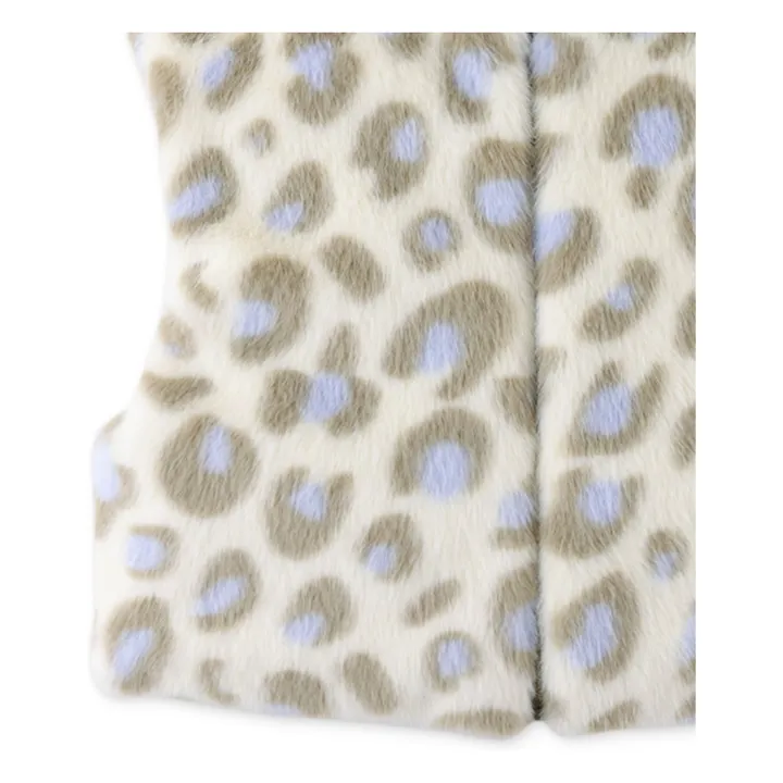 Chaleco sin mangas de leopardo | Crudo- Imagen del producto n°4