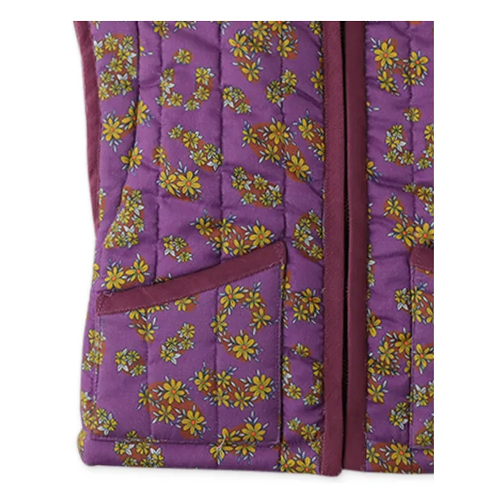 Gilet Sans Manches Tiger | Violet- Image produit n°2