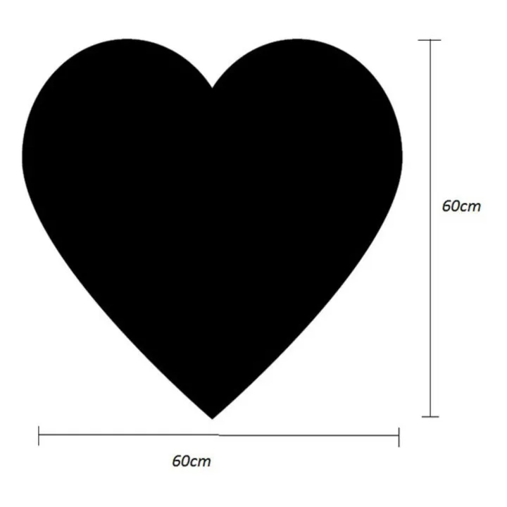Tableau magnétique Coeur et son jeu de 21 formes géométriques- Image produit n°3