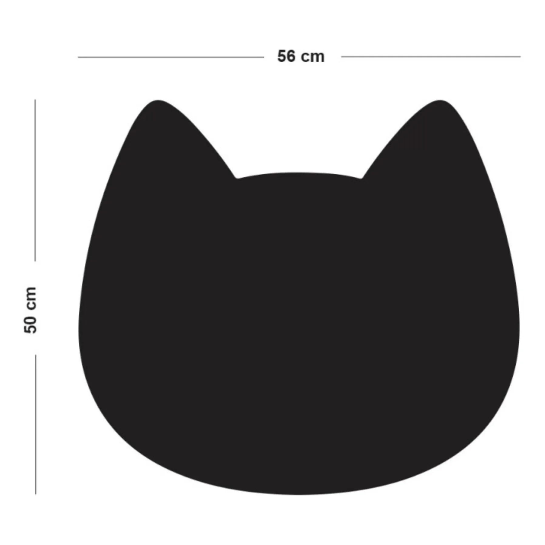 Tableau magnétique Chat et son jeu de 21 formes géométriques- Image produit n°3