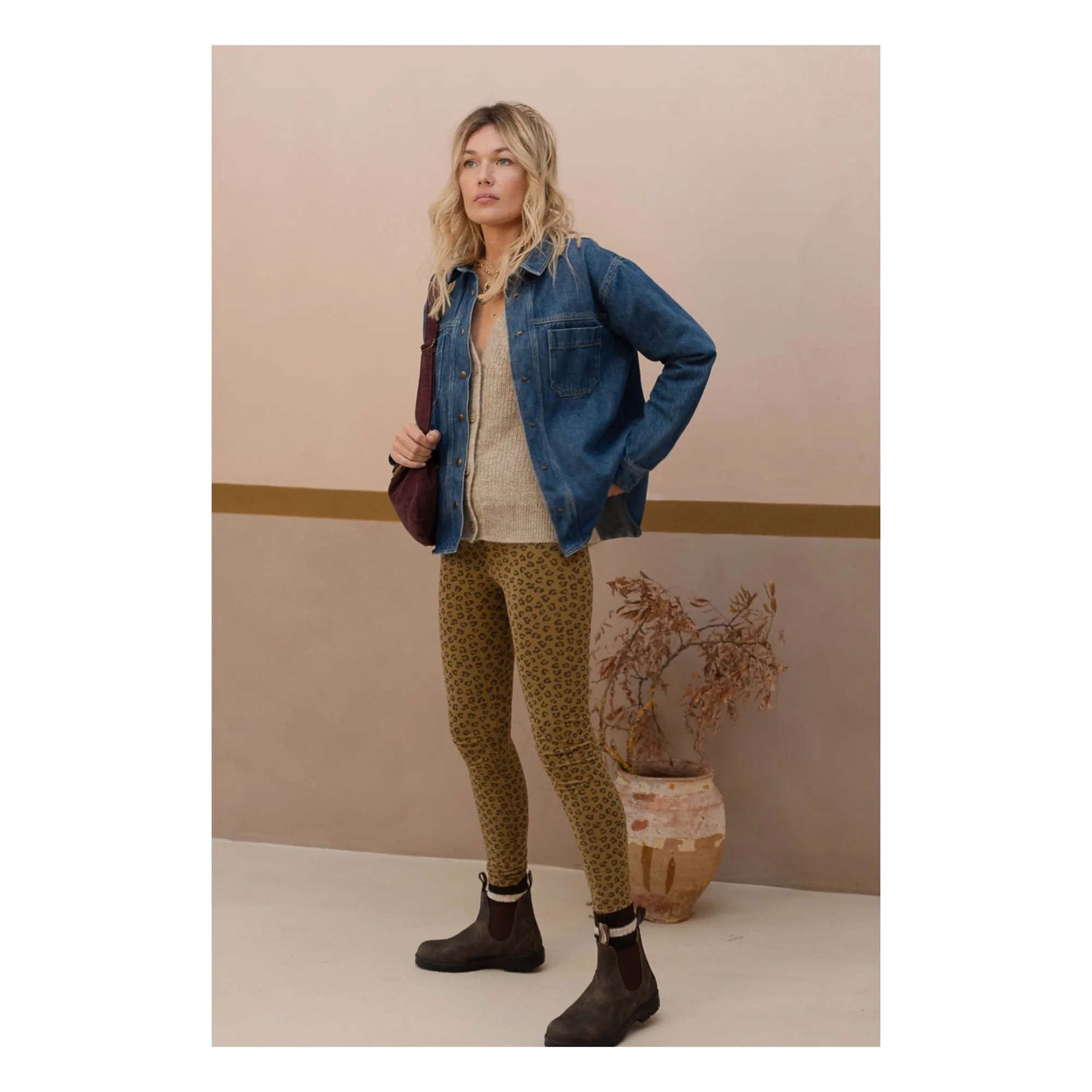 Marlot Paris Women's Denim Brut April Denim Shirt - Collection