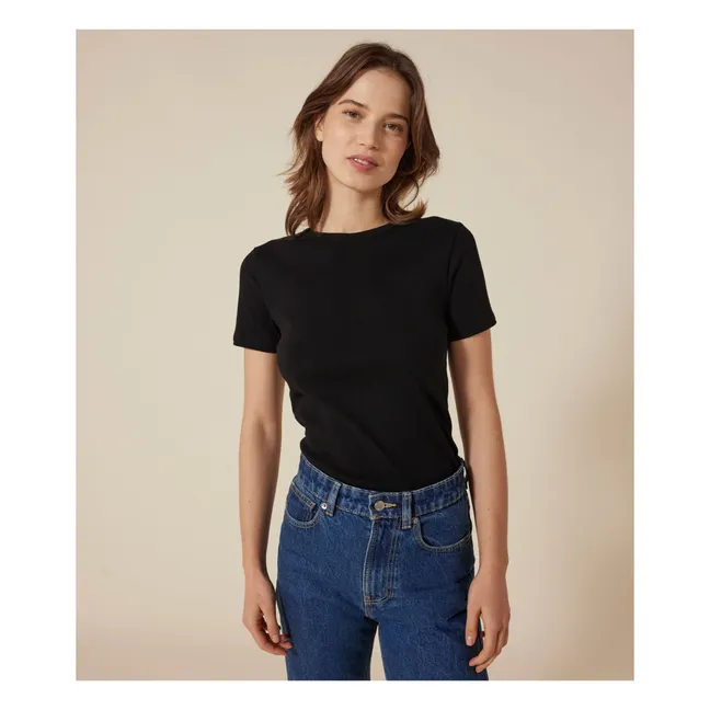 Camiseta l'Iconique - Colección Mujer  | Negro