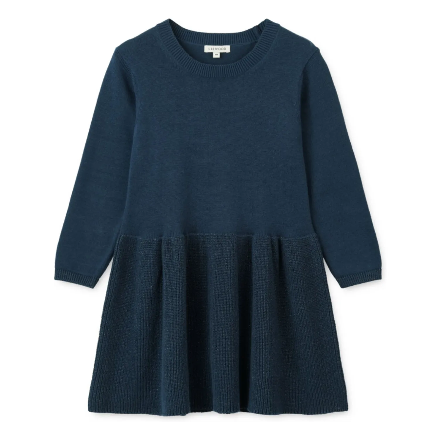 Liewood Navy Blue Caia Lurex Maille Dress