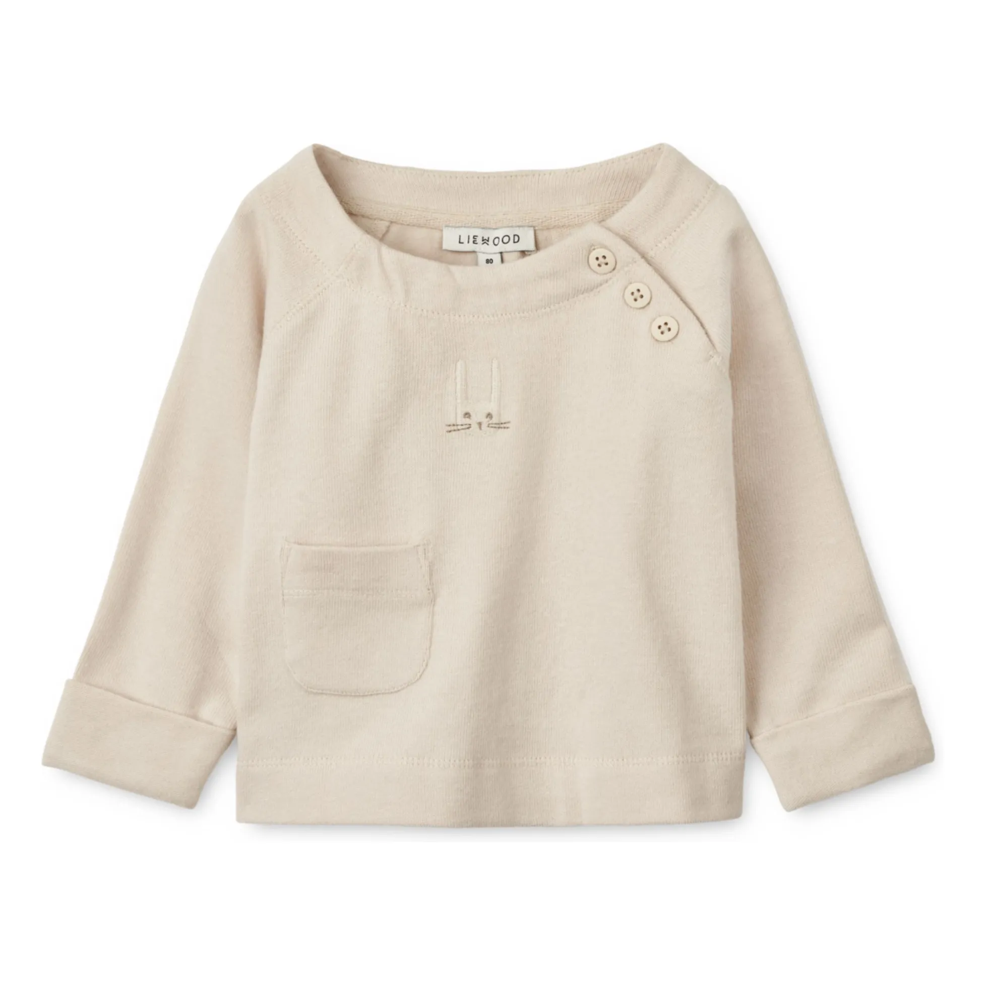 Liewood Ecru Augustin Lapin T-Shirt