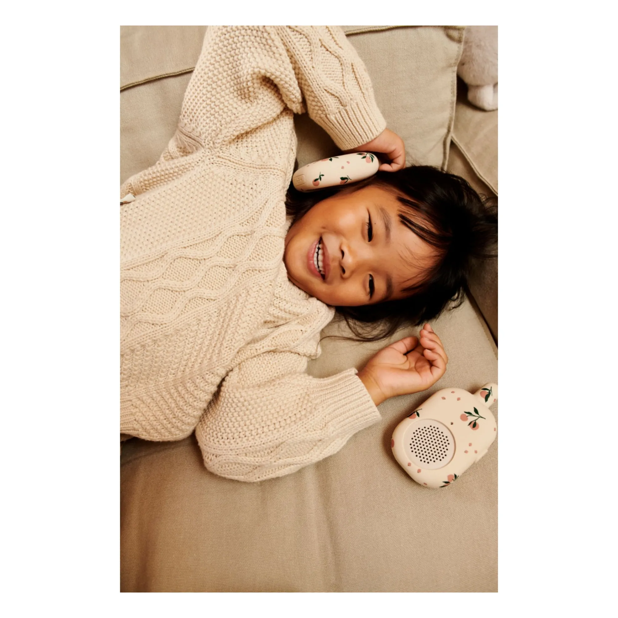 Liewood Ecru Callio Wool Sweater