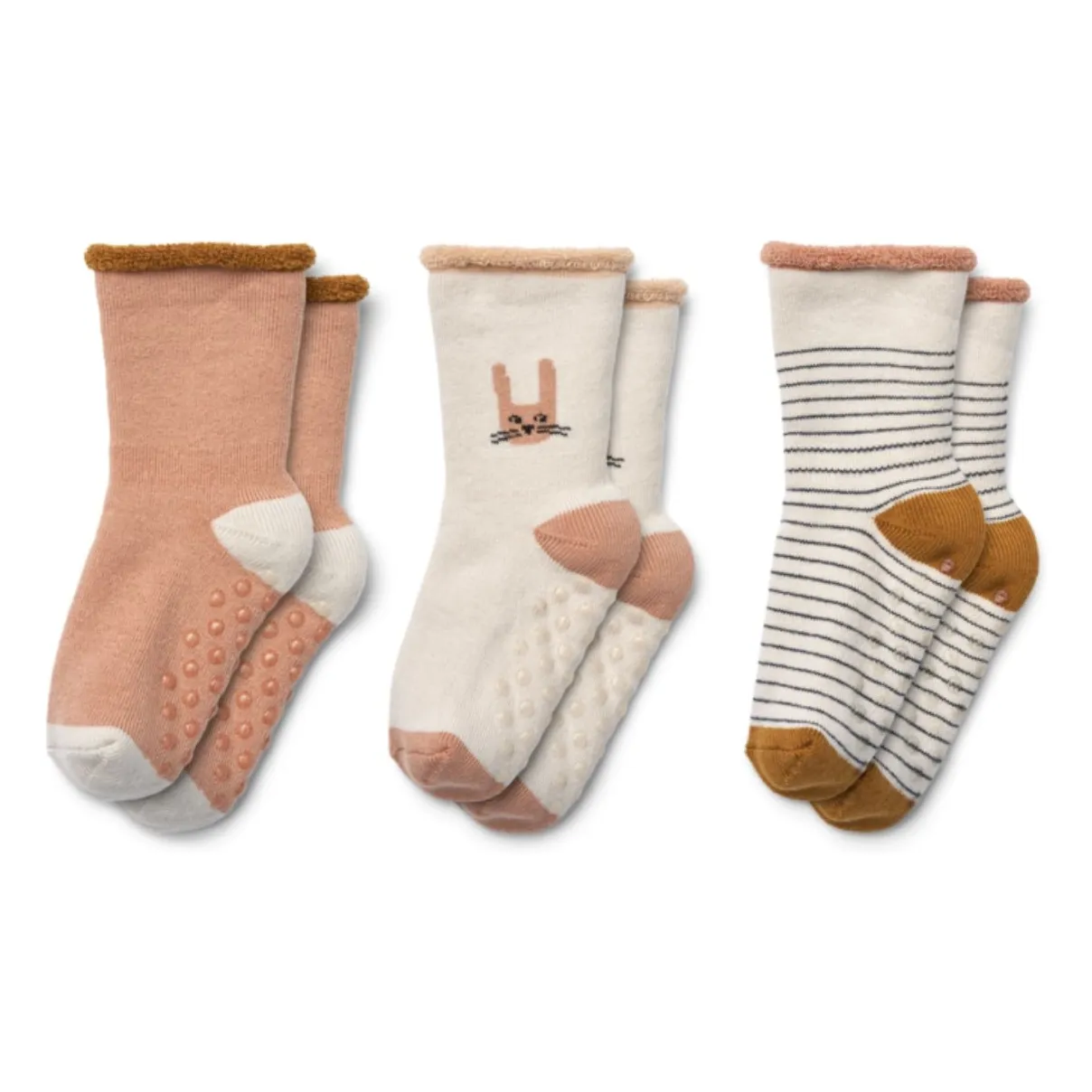 Liewood Pink Set Of 3 Pairs Of Eloy Socks