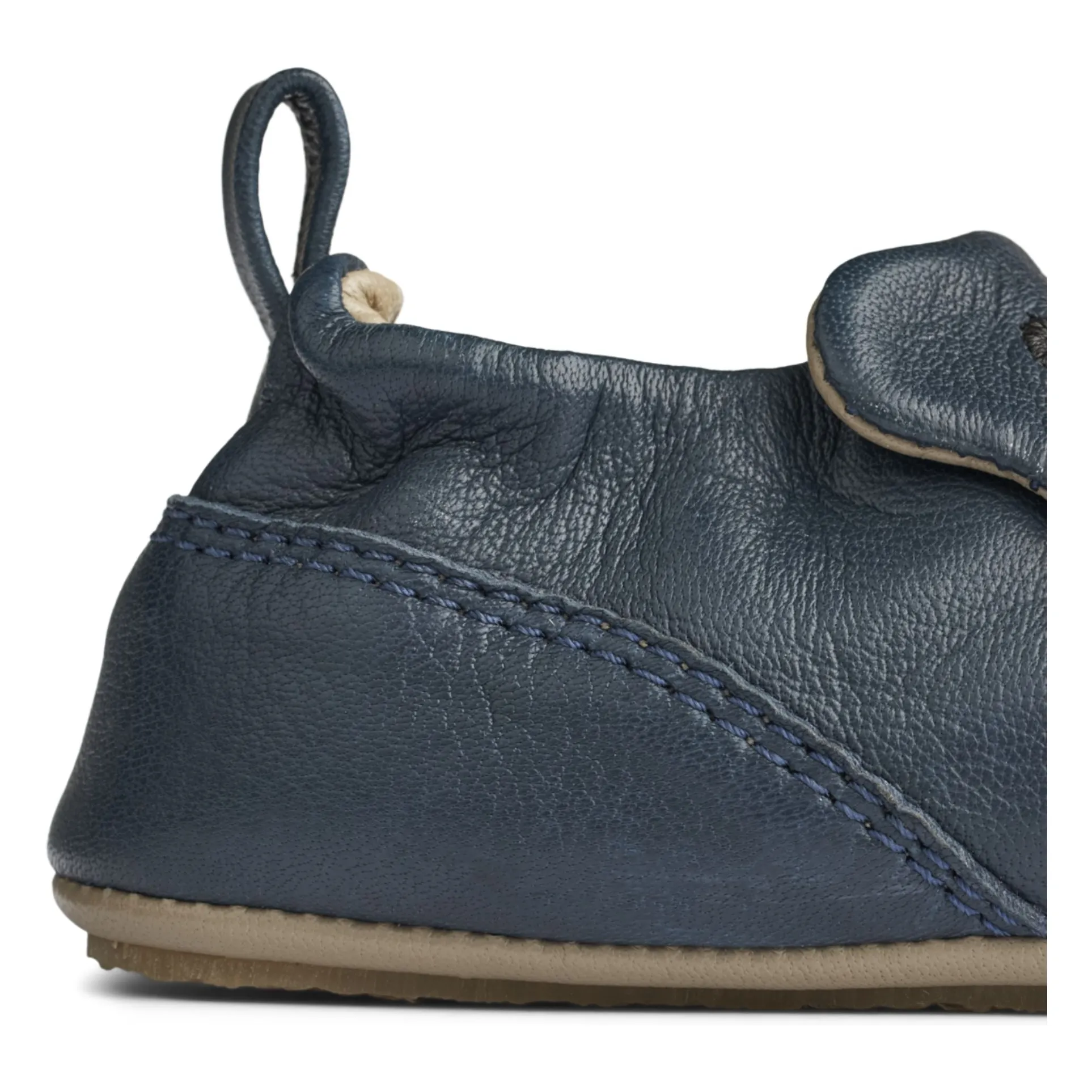 Chaussons Ours Eliot | Bleu marine- Image produit n°1