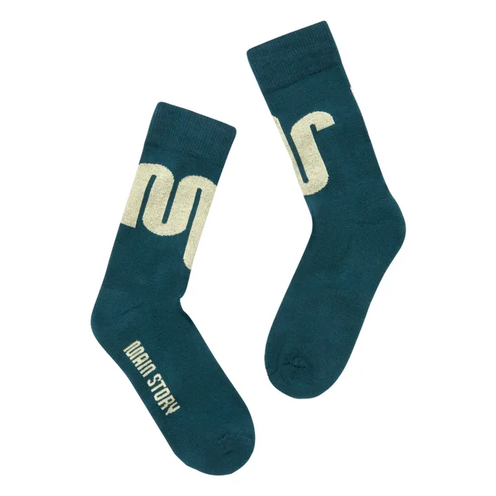 Calcetines con logotipo | Verde Oscuro- Imagen del producto n°1