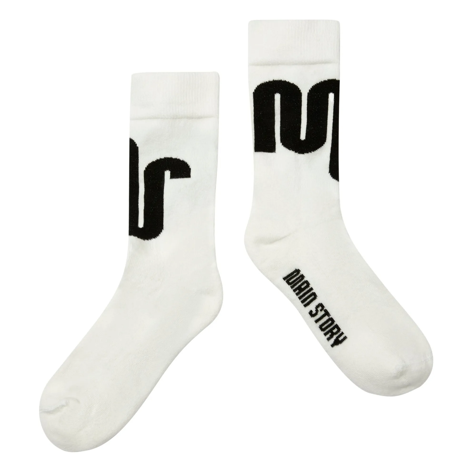 Main Story White Logo Socks
