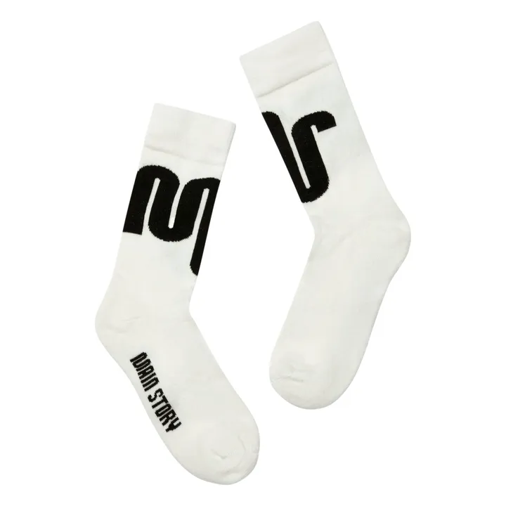 Calcetines con logotipo | Blanco- Imagen del producto n°1