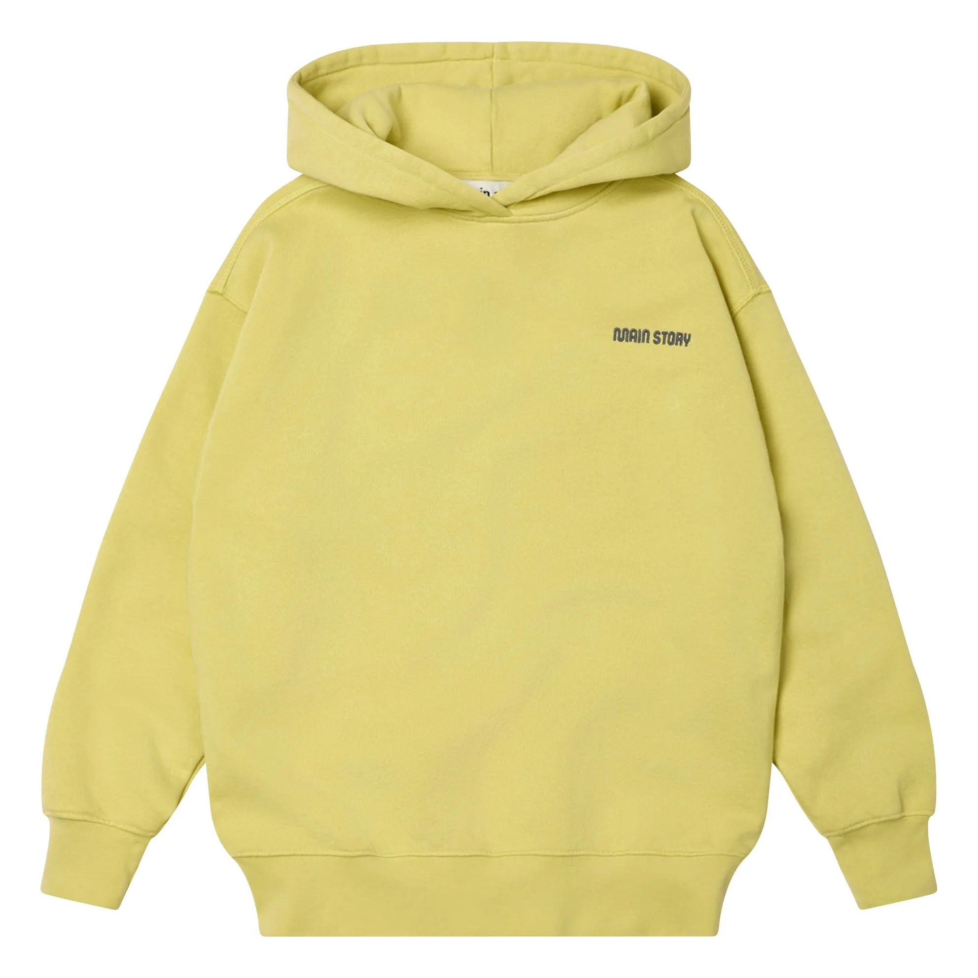 Main Story Yellow Logo Hoodie