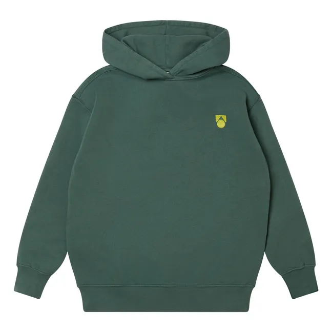 Logo Kapuzen-Sweatshirt | Dunkelgrün