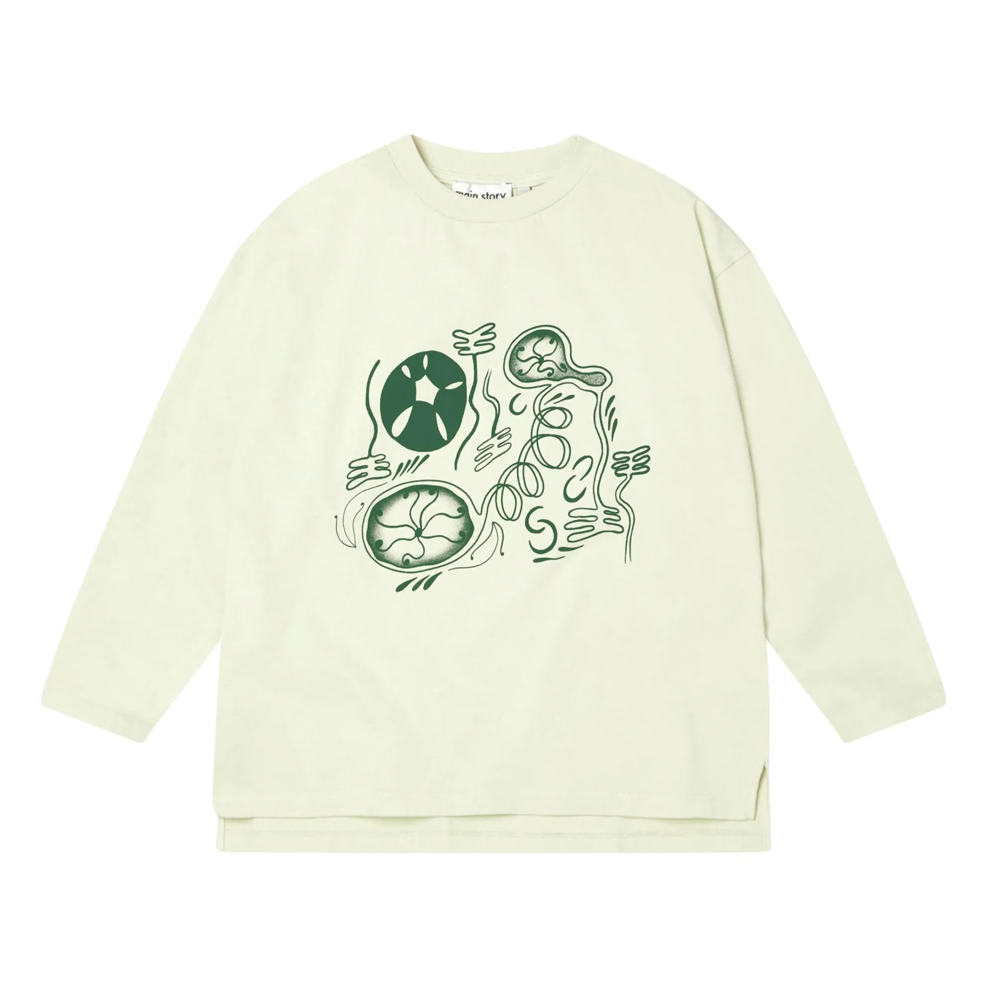 Main Story White Illustration T-Shirt
