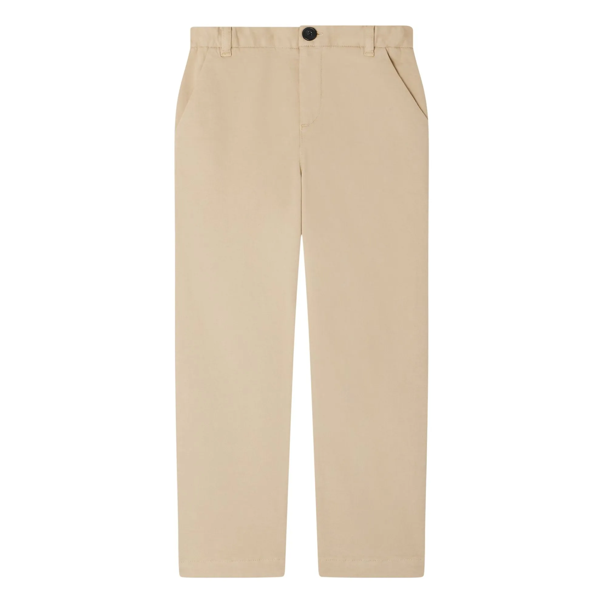 Bonpoint Boys Beige Timoté Twill Pants