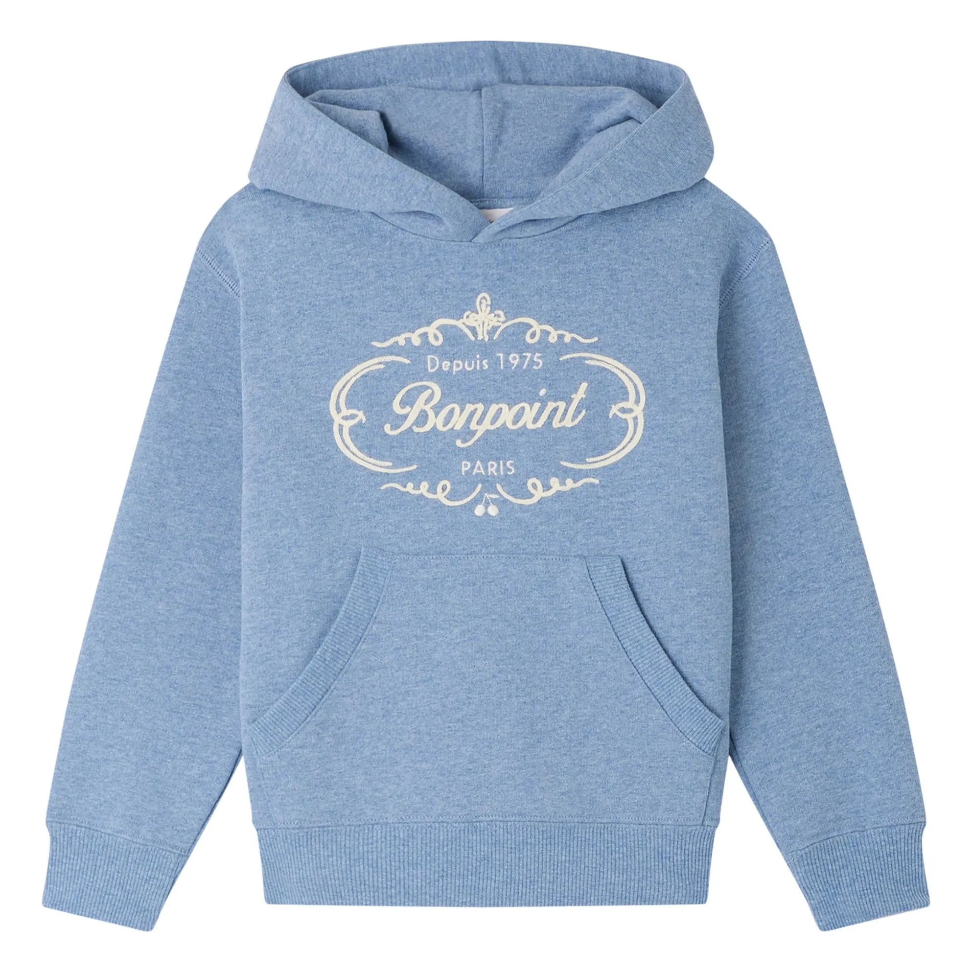 Bonpoint Boys Blue Barack Sea Hooded Sweatshirt