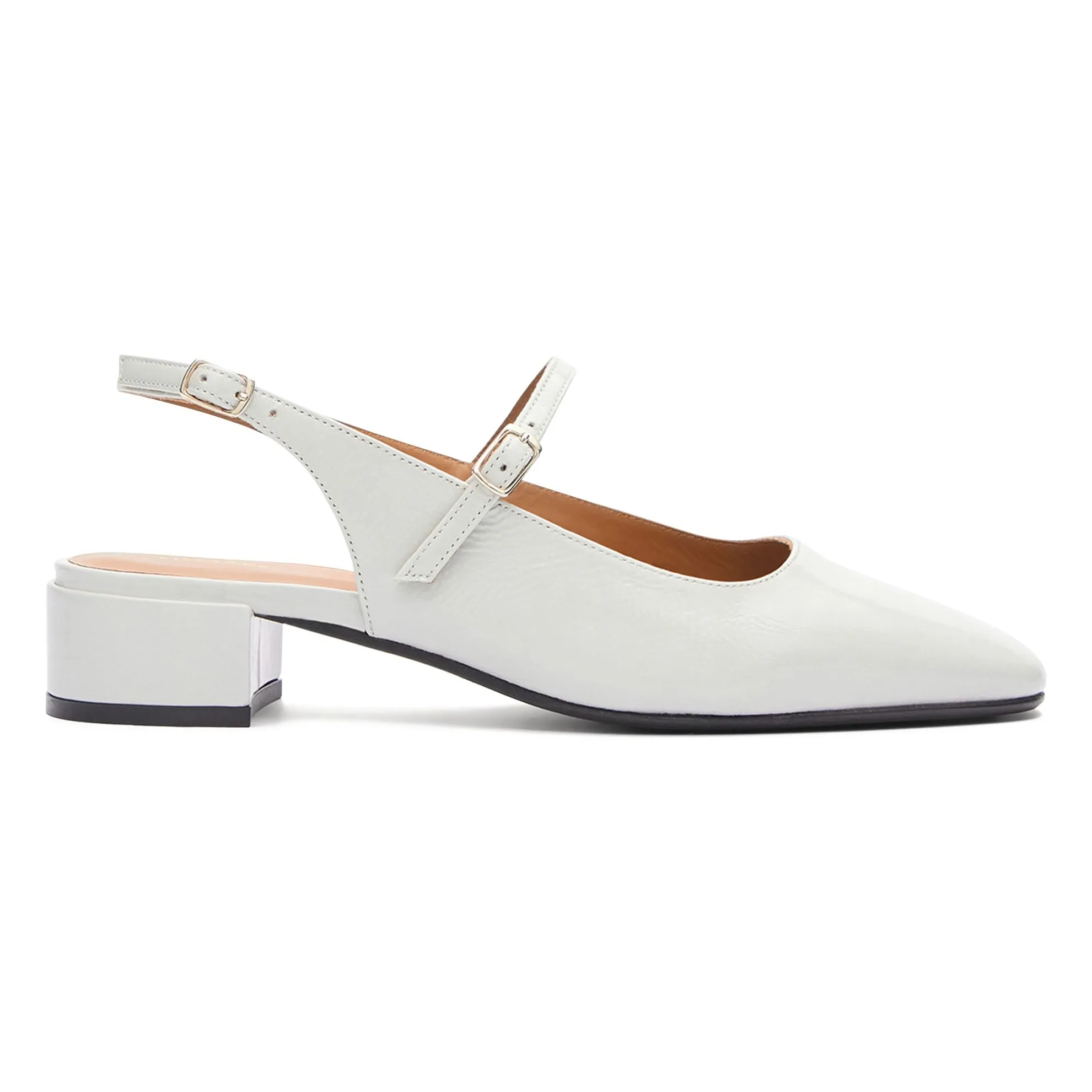 Rivecour White Ballerinas N°122