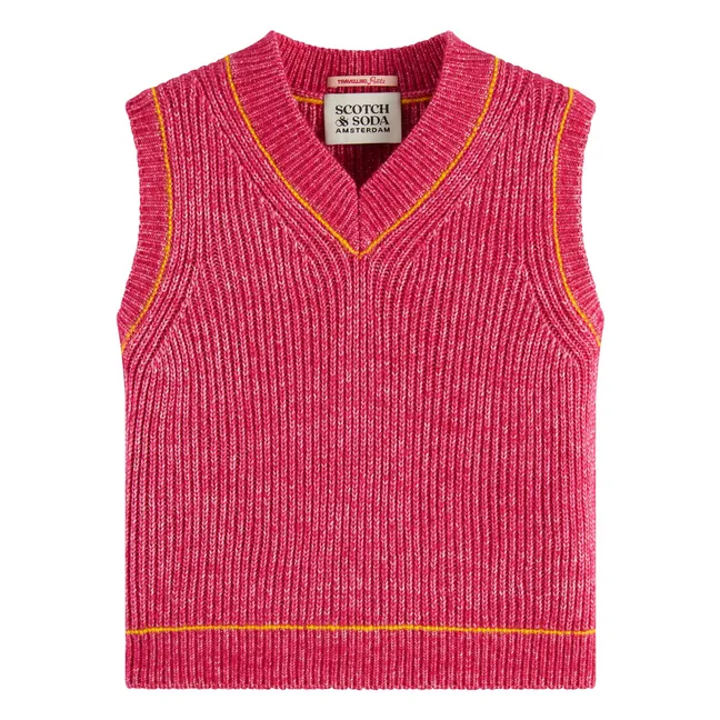 Jersey sin mangas | Rosa