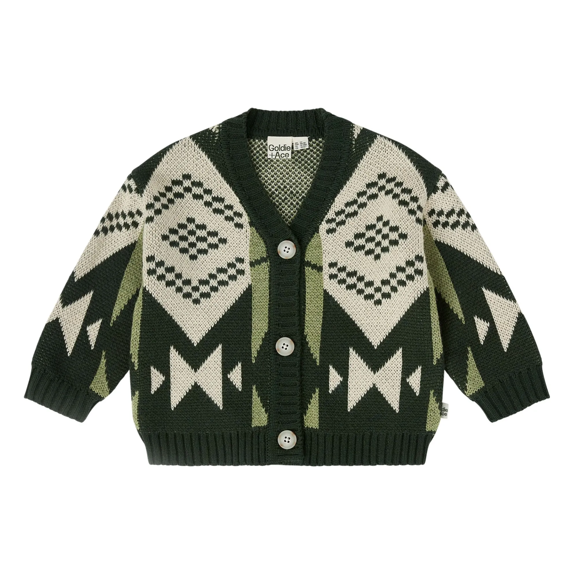 Goldie + Ace Green Banjo Vest