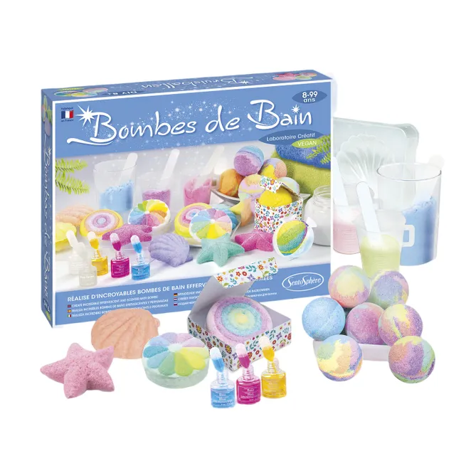 Kit creativo de bombas de baño