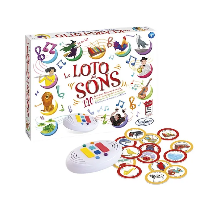 Jeu sensoriel Le Loto des Sons