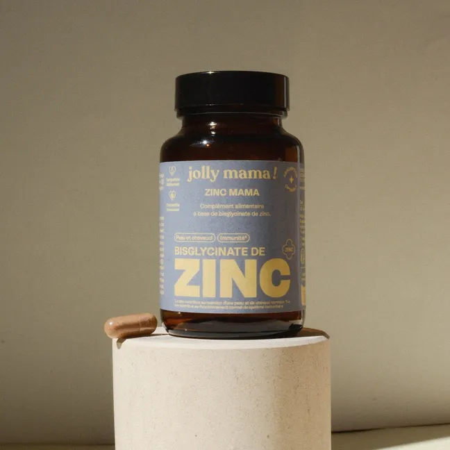 Complément alimentaire au zinc bisglycinate Zinc Mama - 30 gélules