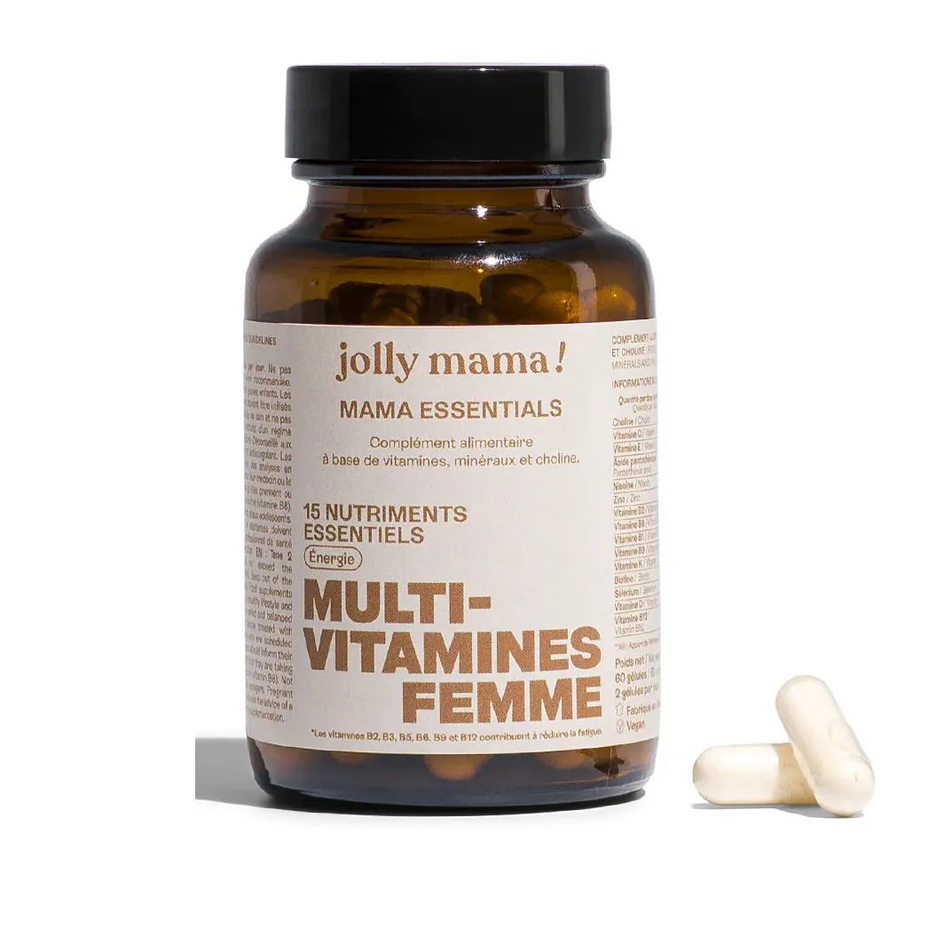 Complément multivitamines Mama Essentials - 60 gélules- Image produit n°0