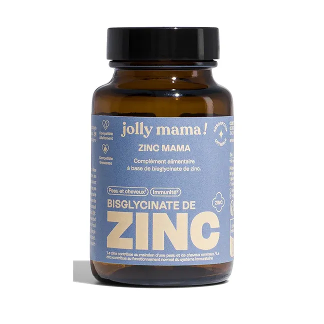 Complément alimentaire au zinc bisglycinate Zinc Mama - 30 gélules