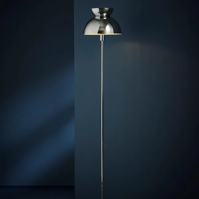Lampadaire Butterfly,Toni Rie | Chromé