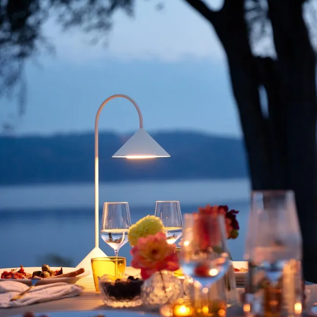 Grasp Table Lamp, Thomas Albertsen | White