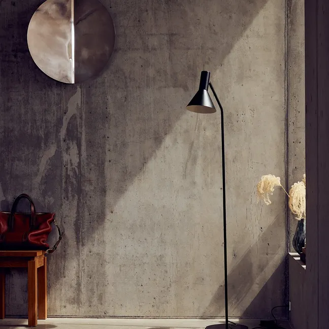 Lampadaire Lyss, Toni Rie | Noir mat