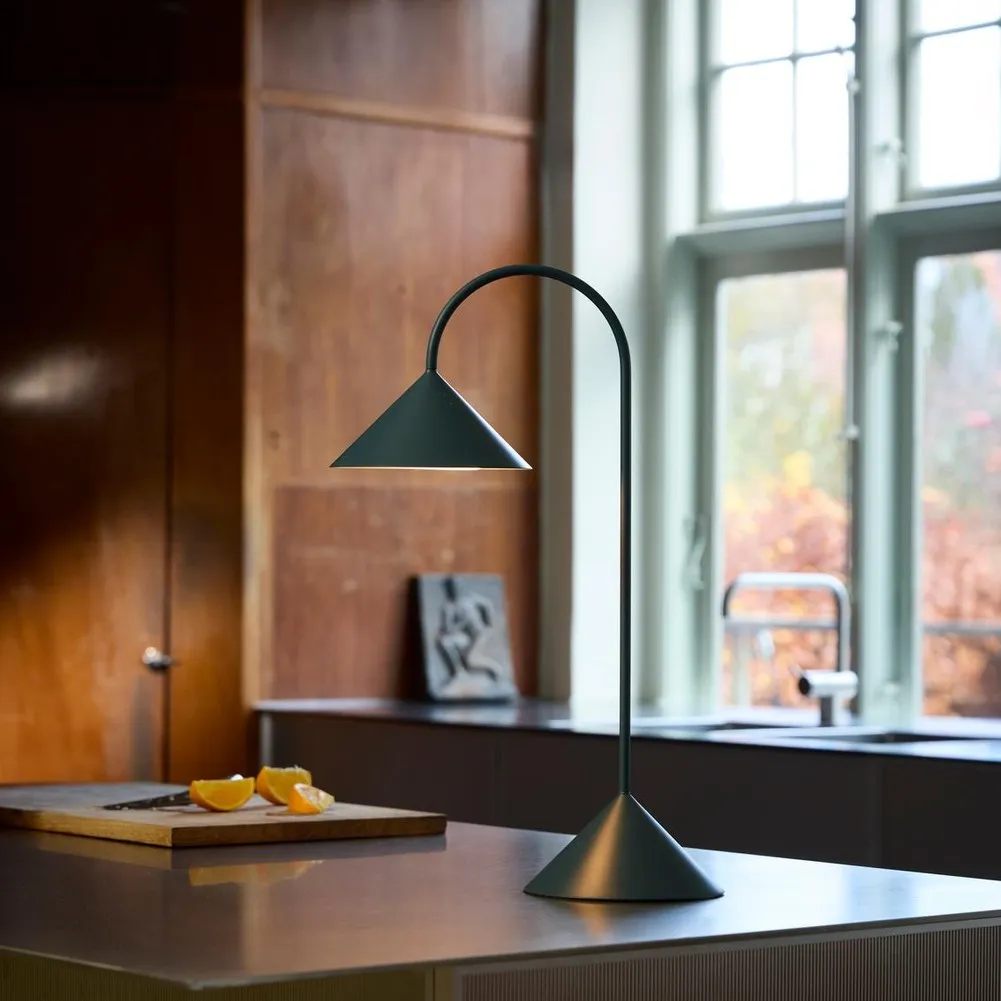 Lampe à poser Grasp, Thomas Albertsen | Bleu pétrole- Image produit n°3