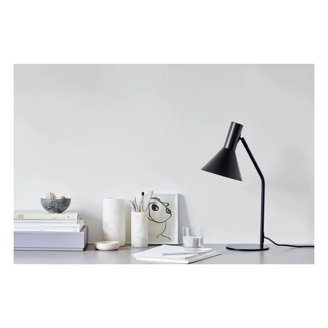 Lampe à poser Lyss, Toni Rie | Noir mat