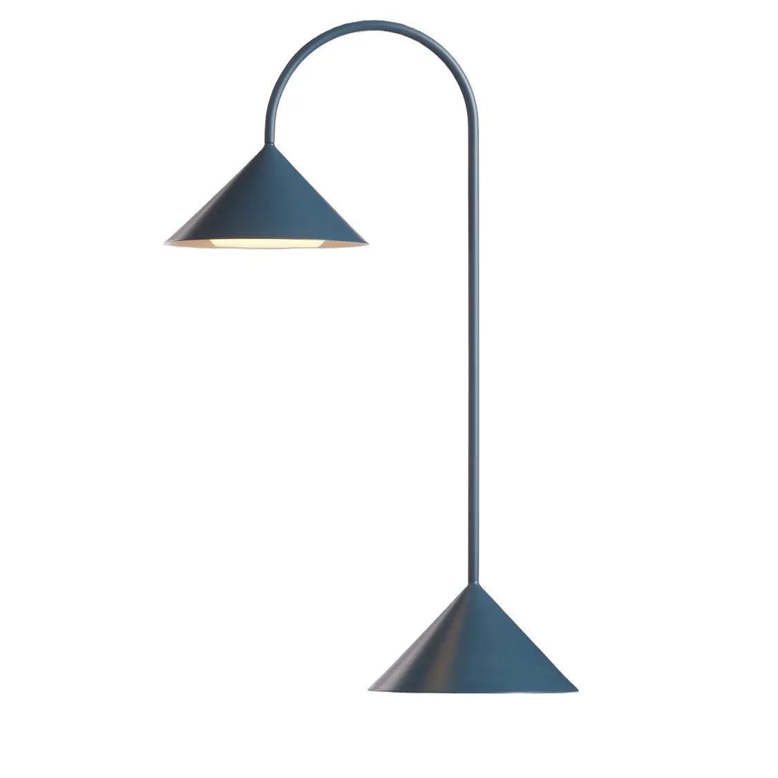 Lampe à poser Grasp, Thomas Albertsen | Bleu pétrole- Image produit n°0