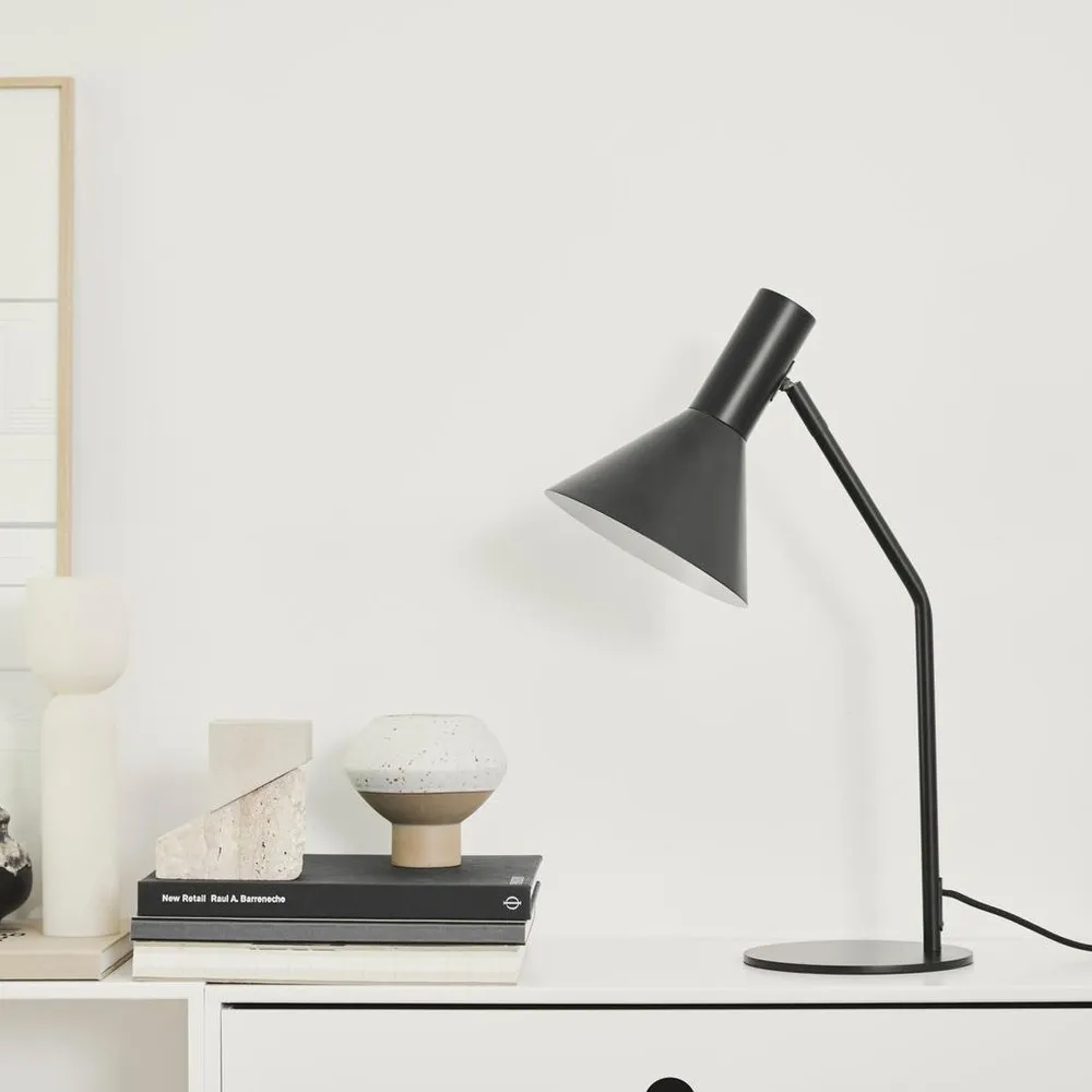 Lampe à poser Lyss, Toni Rie | Noir mat- Image produit n°6