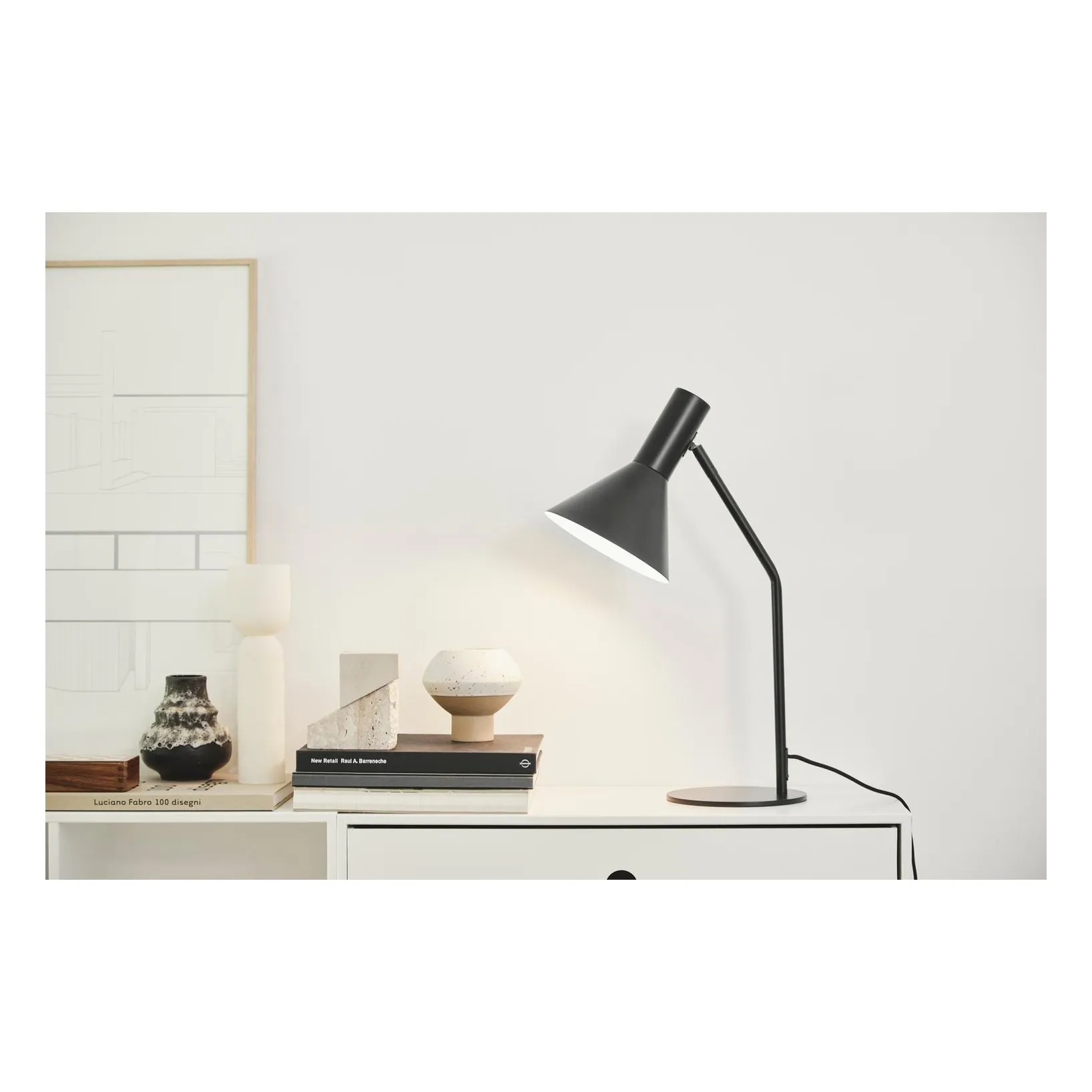 Lampe à poser Lyss, Toni Rie | Noir mat- Image produit n°7