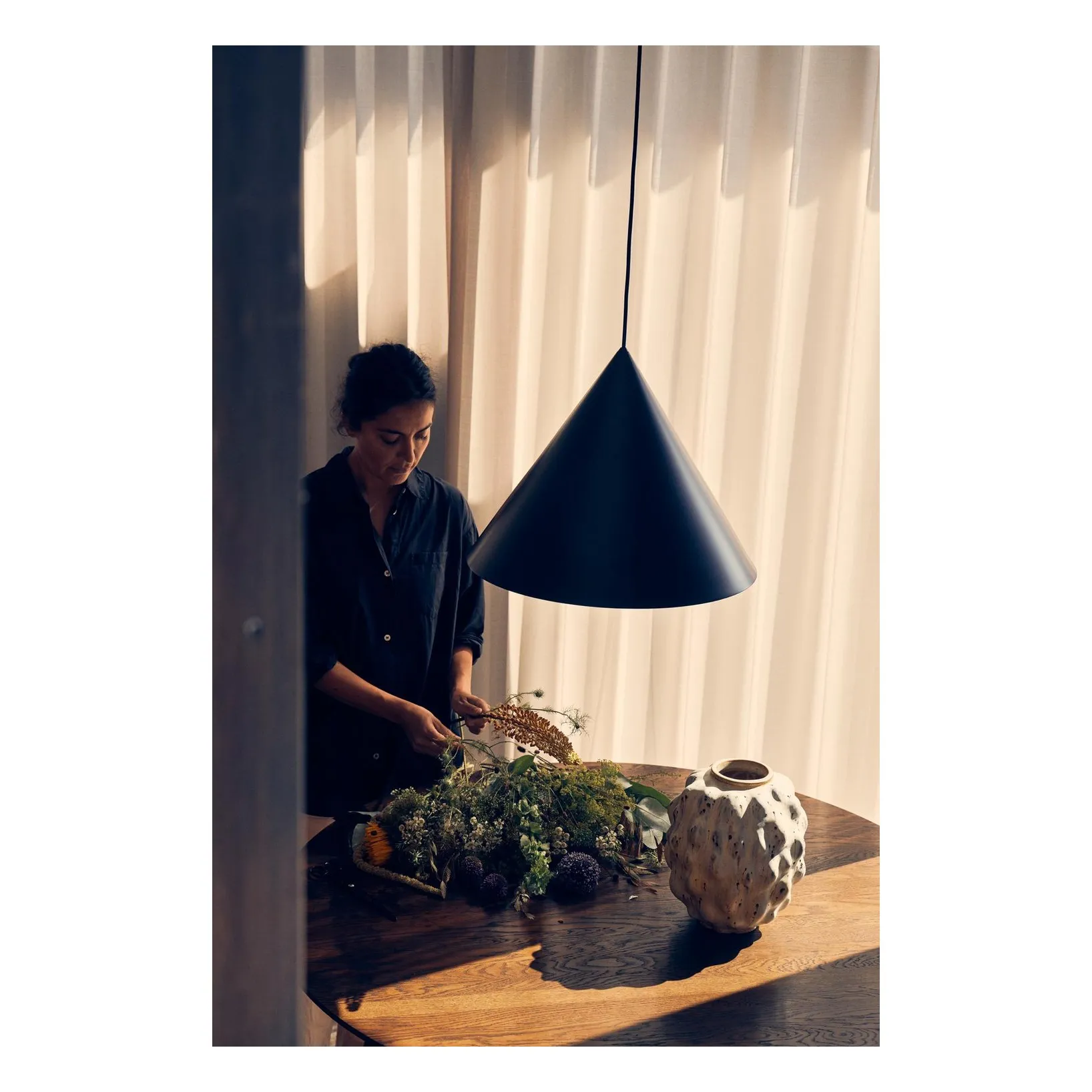 Suspension Benjamin, Benny Frandsen | Noir mat- Image produit n°2