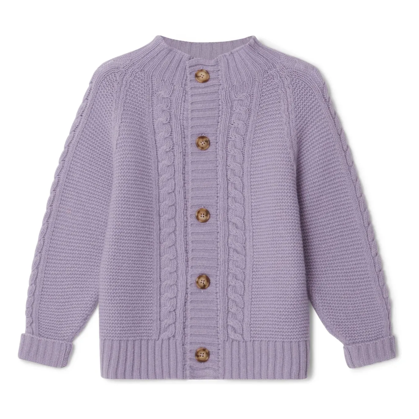 Garbo&Friends Lilac Knitted Cardigan
