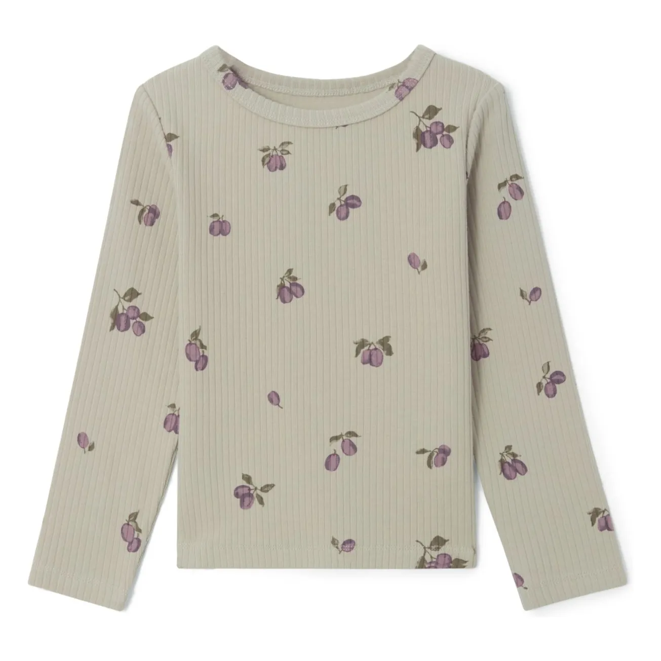 Garbo&Friends Green Plum Rib T-Shirt