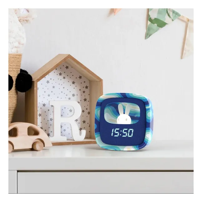 Billy Waves Alarm Clock and Night Light | Blue