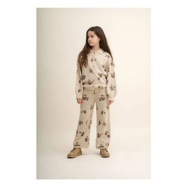 Emile et Ida Flower Cardigan, Cloud main image 0