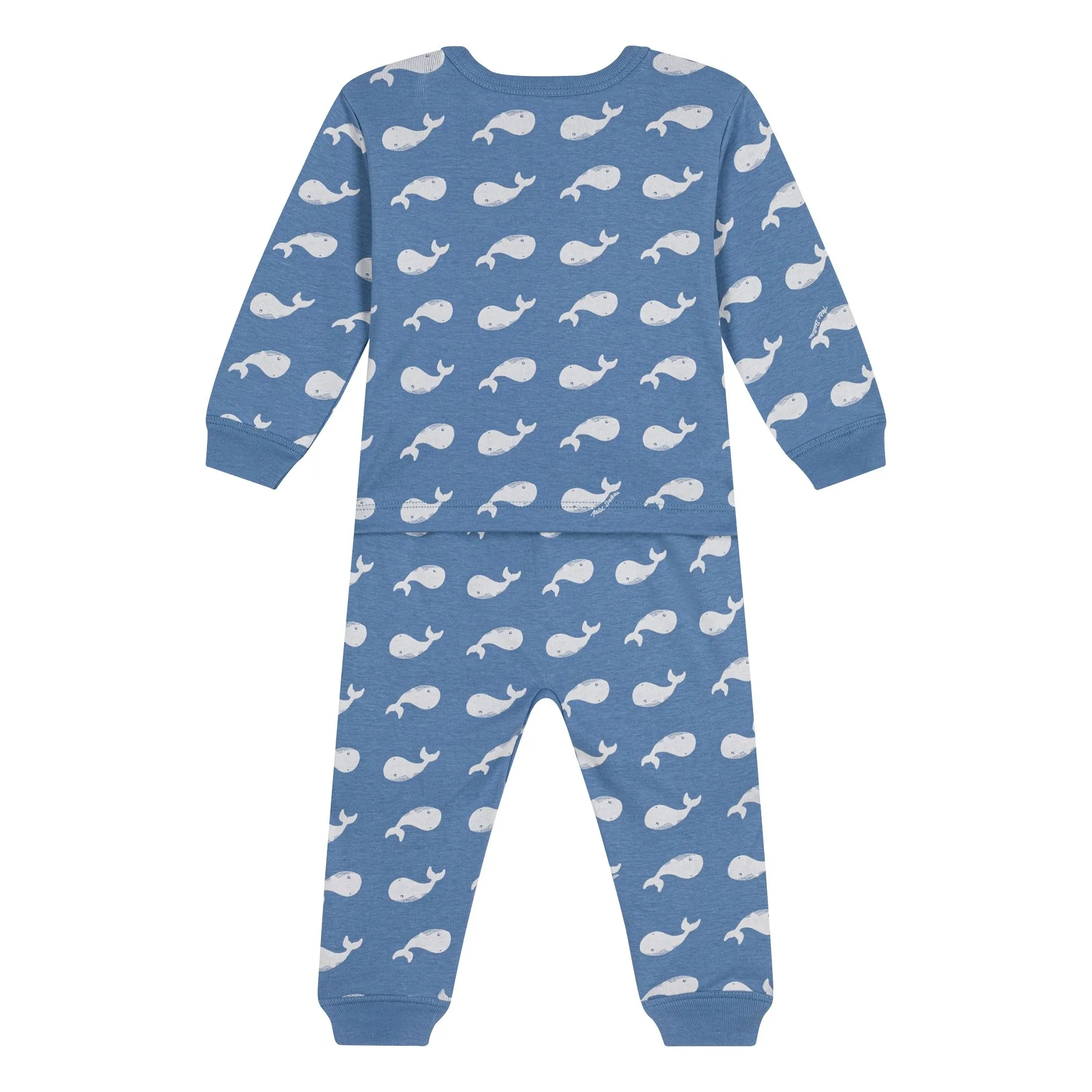 Pyjama Dors Bien Baleines | Bleu- Image produit n°5