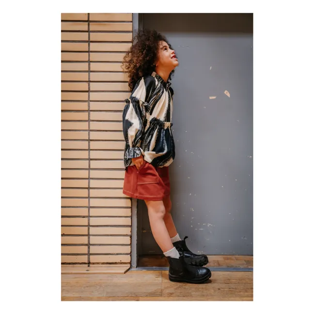 Bluse Ami | Seidenfarben