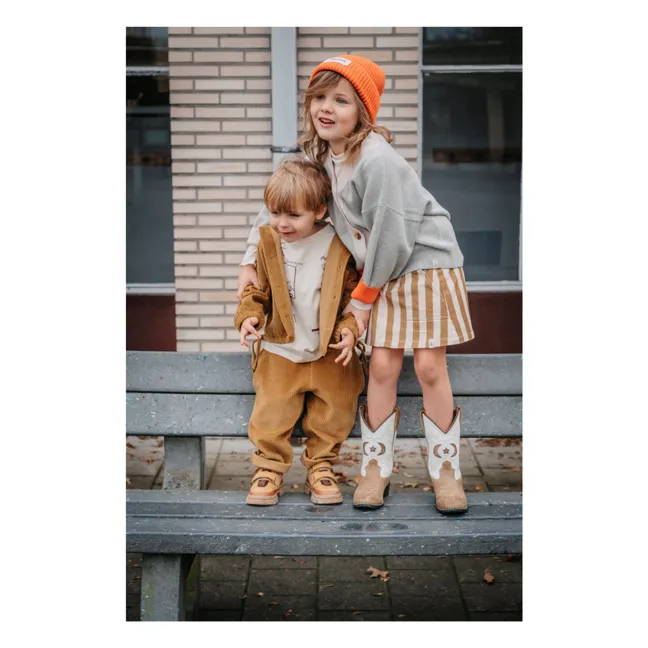 Gonna a righe Cassie | Bronzo