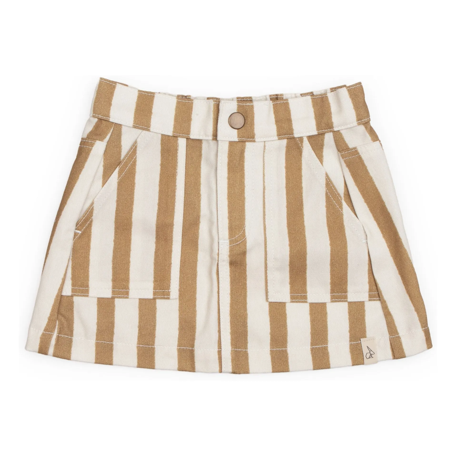 Bonnie & The Gang Bronze Cassie Striped Skirt