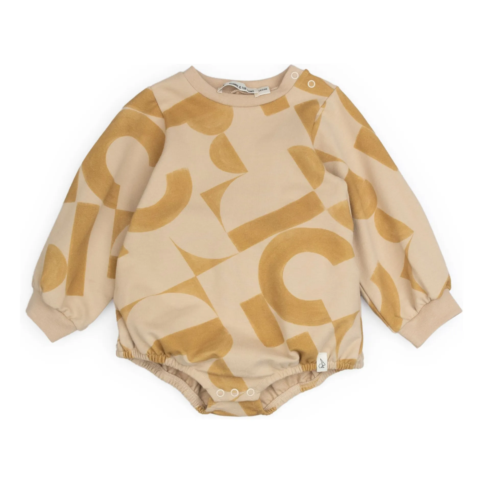 Bonnie & The Gang Beige Aico Formes Romper