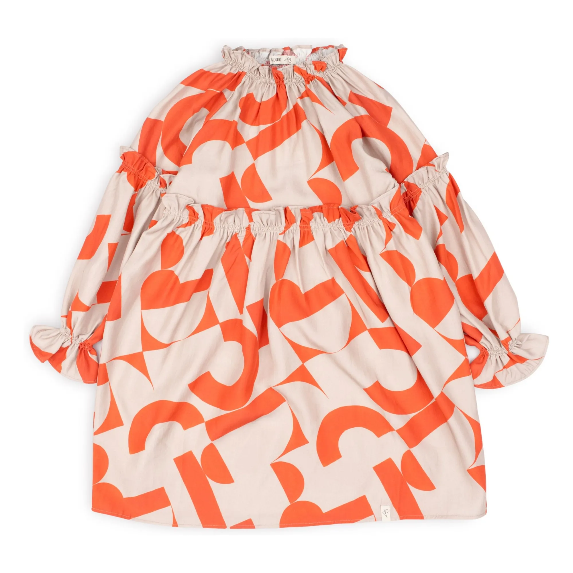 Bonnie & The Gang Orange Anabel Formes Dress