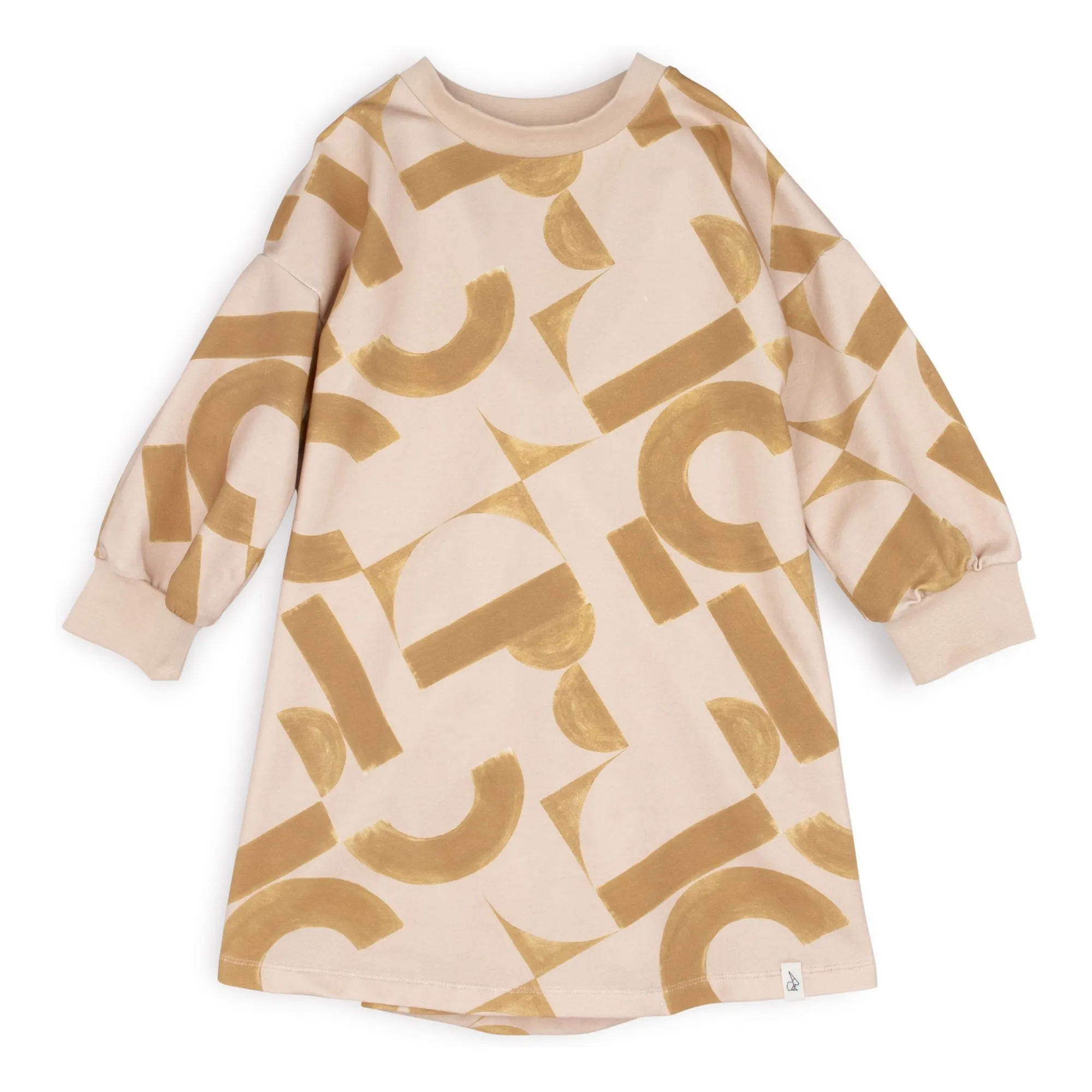 Bonnie & The Gang Beige Mia Bow Dress